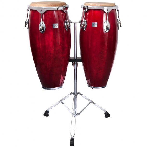 PP World Full Size Congas ~ Red