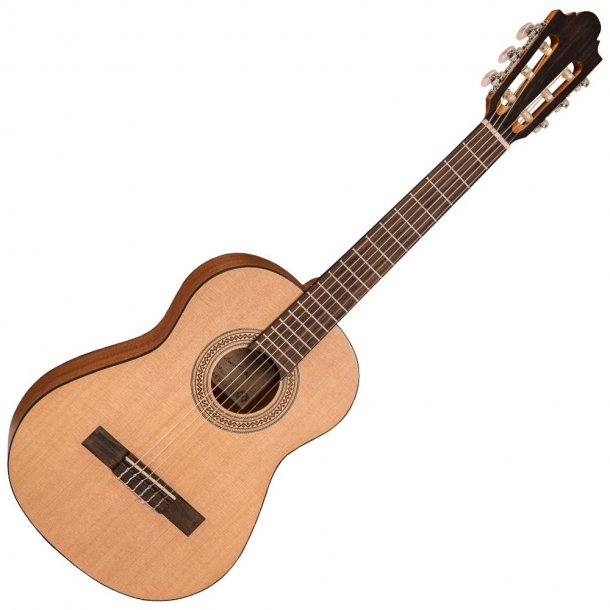Santos Martinez Principante 1/2 Size Classic Guitar ~ Open Pore, Natural
