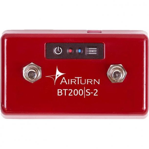 AirTurn BT200S-2 Controller - A wireless, tactile, durable, and fully customizable MIDI controller
