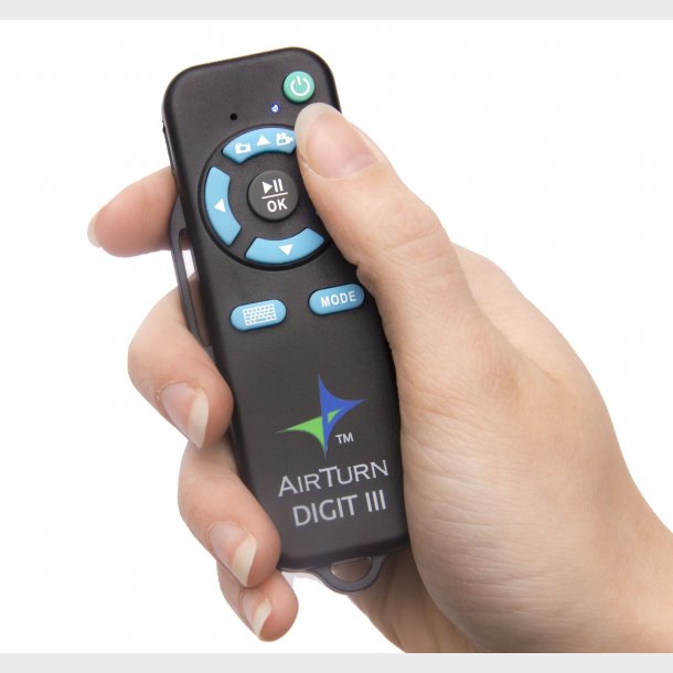 AirTurn DIGIT III - Bluetooth wireless remote control for tablets and computers