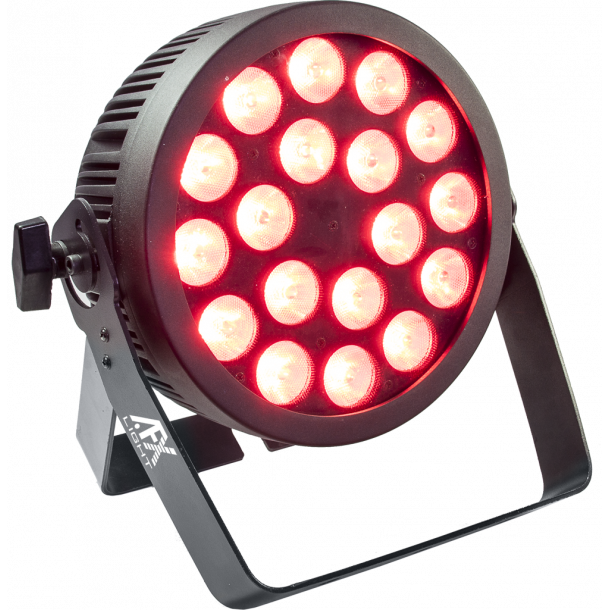 AFX PROPAR18-HEX- EXTRA BRIGHT LED PROJECTOR 18X12W RGBWA+UV LED